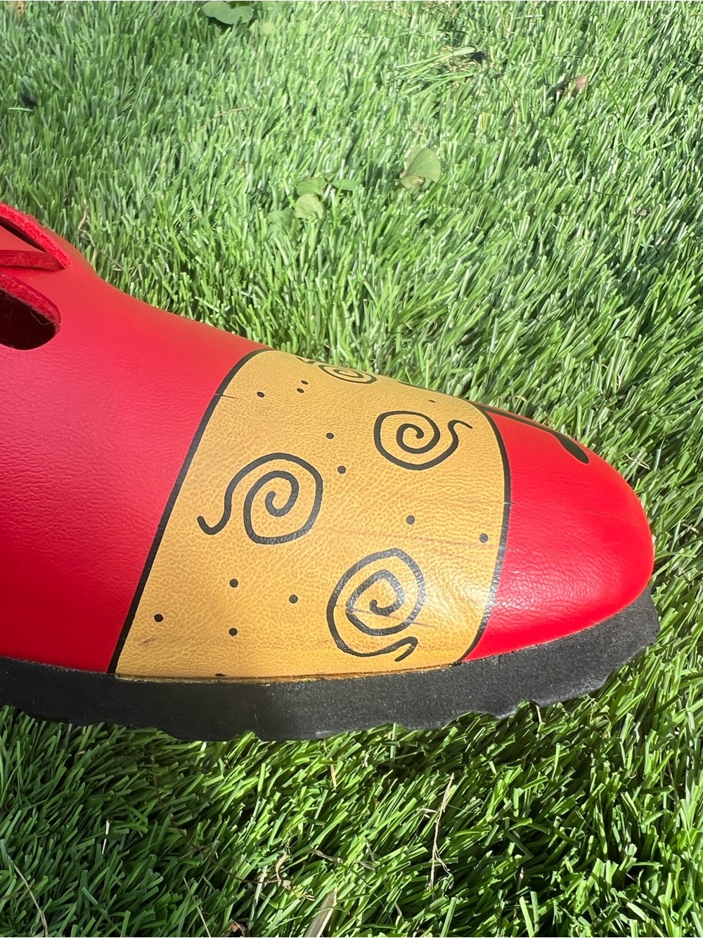 Rare Red Birkenstock Cat Graphic Clogs 🐱 - Picture 8 of 12